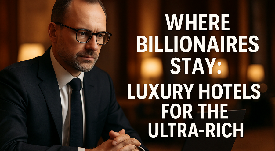 Where Billionaires Stay: Luxury Hotels for the Ultra-Rich